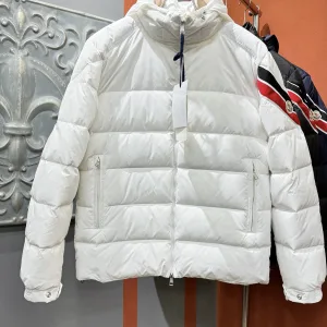 Super Clone Moncler Down Jacket Red Silk Goose