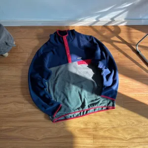 Designer Luxury Patagonia Hoodies Red Wool Polyester Nylon Spandex Fleece