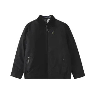 Reps Designer Ralph Lauren Outerwear Red Cotton Pure Thick Thin Corduroy