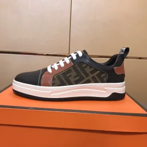 Aaa Fendi Cowhide Casual Shoes
