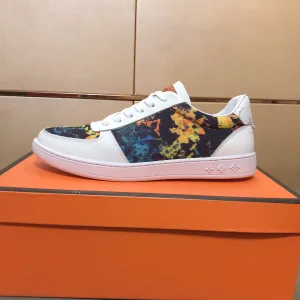 Luxury High Quality Louis Vuitton Cowhide Casual Shoes For Autumn