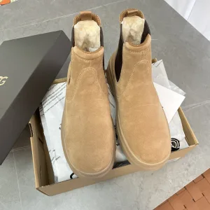 Super Clone Ugg Sneakers Eva Sheepskin Suede High-Quality Materials Autumn Winter