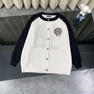 Luxury Chrome Hearts Knit Fabric Coats