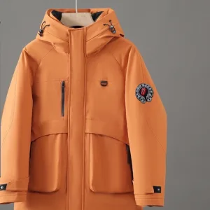 AAA Monk Outerwear Red Down Street Style Winter
