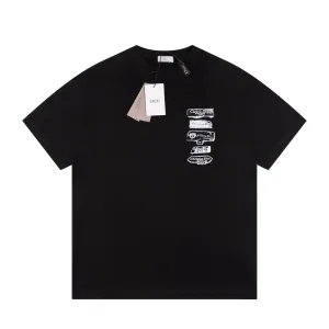 Luxury Dior Short-Sleeved T-Shirt Cotton Pure
