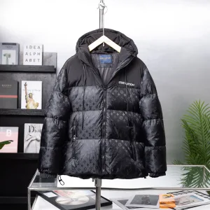 AAA Reps Louis Vuitton Down Jacket Red Duck Winter