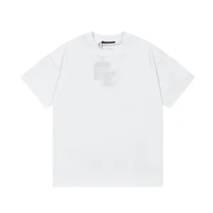 Luxury 1:1 Louis Vuitton Brick Short-Sleeved T-Shirt For Spring