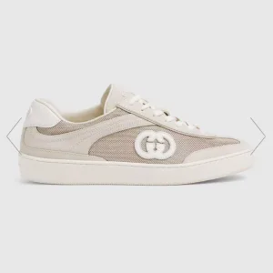 High Quality Designer Gucci Calfskin Sneakers For Spring