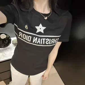 High Quality Designer Dior Cotton Short-Sleeved Shirts