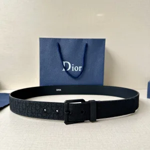 AAA Dior Metal Belt Red