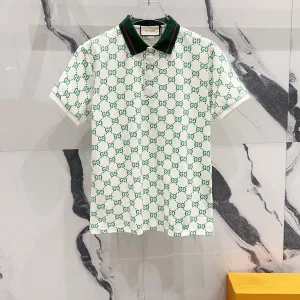 High Quality Gucci Polo Shirt Green