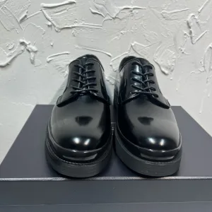 Luxury High Quality Prada Cowhide Loafers For Spring