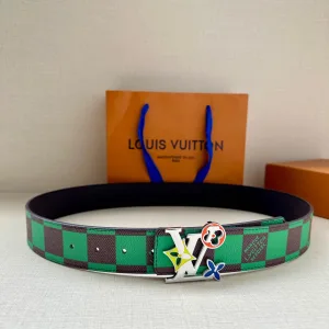 High Quality Designer Louis Vuitton Belt Color Down Spring Summer