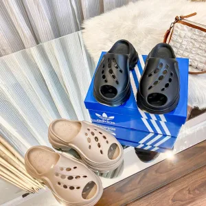 Luxury Adidas Slippers Brown Easy To Match