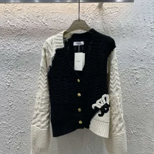 Luxury High Quality Celine Gold Long-Sleeved Shirt