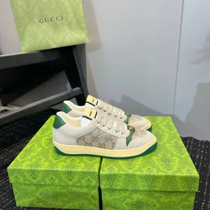 High Quality Gucci Towel Red Cowhide Rubber Outsole