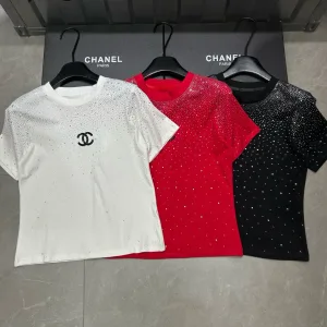 1:1 Chanel Stone Short-Sleeved T-Shirt