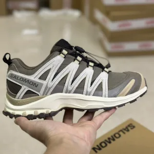 Designer Luxury Salomon Sneakers Brown Functional Outdoor