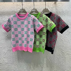 Aaa Gucci Jacquard Short Sleeves