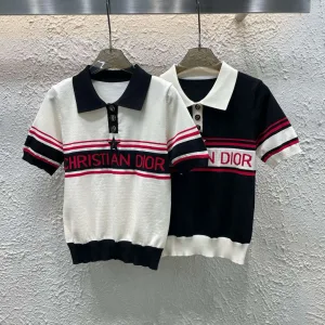 High Quality Aaa Dior Jacquard Short Sleeves