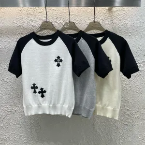 1:1 High Quality Chrome Hearts Short Sleeves