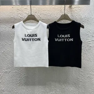Designer Aaa Louis Vuitton Jacquard Vest