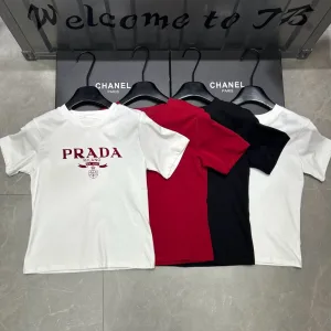 Designer Prada Short-Sleeved T-Shirt