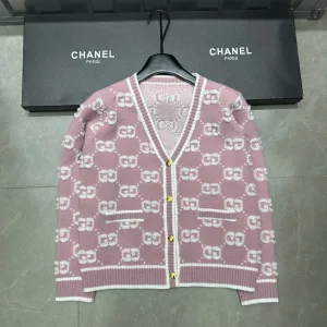 1:1 Aaa Gucci Gold Long-Sleeved Shirt