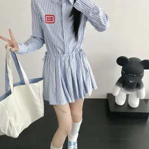 Luxury Miu Miu Breathable Fabric Dress For Early Spring