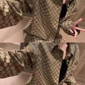 High Quality Luxury Gucci Denim Outerwear