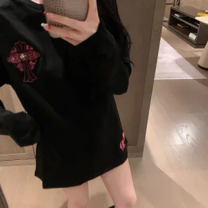 1:1 Chrome Hearts Long-Sleeved T-Shirt