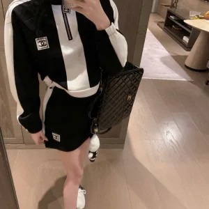Luxury High Quality Chanel Leather Hoodies