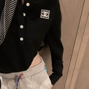 High Quality Chanel Leather Long Sleeves