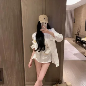 1:1 Dior Short-Sleeved Shirts For Early Spring