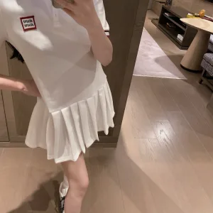 High Quality Luxury Miu Miu Short-Sleeved Shirts