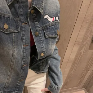 Luxury Designer Thom Browne Denim Outerwear