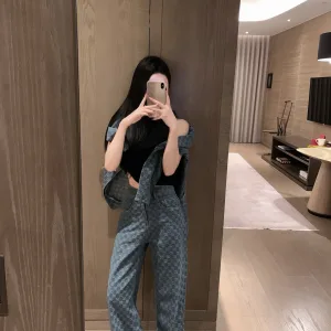 Luxury Gucci Denim Trousers