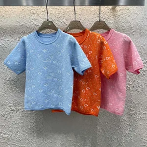 Luxury 1:1 Dior Jacquard Short Sleeves