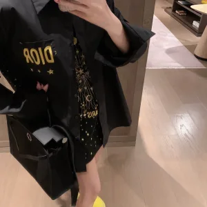 Luxury Dior Long-Sleeved Shirt