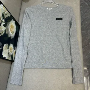 Luxury Miu Miu Long-Sleeved Base Layer