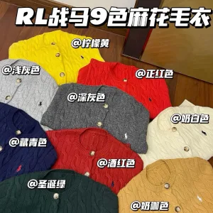 High Quality 1:1 Ralph Lauren Long-Sleeved Shirts