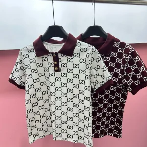 Luxury High Quality Gucci Diamond Short-Sleeved T-Shirt