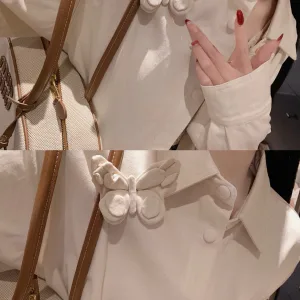 Luxury Designer Valentino Cotton Coat