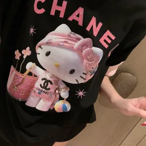 Aaa Chanel Stone Short-Sleeved T-Shirt