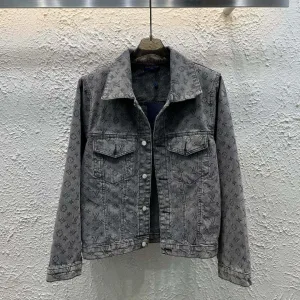 Designer Aaa Louis Vuitton Denim Outerwear