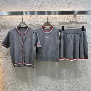 1:1 Designer Thom Browne Short-Sleeved Shirts