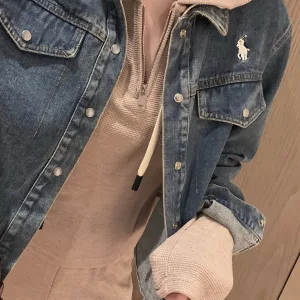 High Quality Luxury Ralph Lauren Denim Outerwear