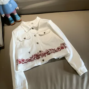 Luxury High Quality Dior Denim Outerwear