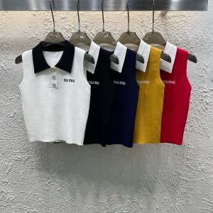 High Quality Aaa Miu Miu Vest