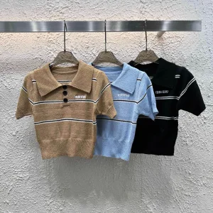Designer Miu Miu Short Sleeves